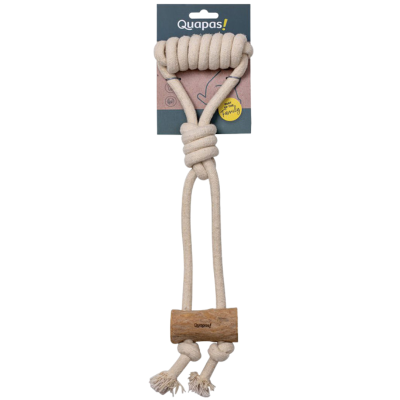 Quapas Dog Toy Coffeewood