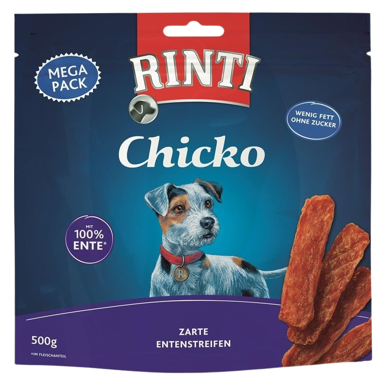 Rinti Extra Snack Chicko Ente Megapack 500 g