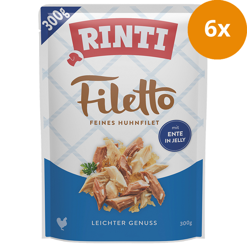 Rinti P.B. Filetto Huhn & Ente in Jelly 300 g