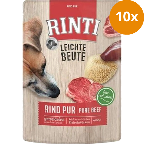 Rinti Frischbeutel Leichte Beute Rind Pur 400 g