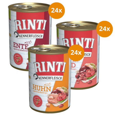 RINTI Kennerfleisch 400 g - Mix Sparpaket