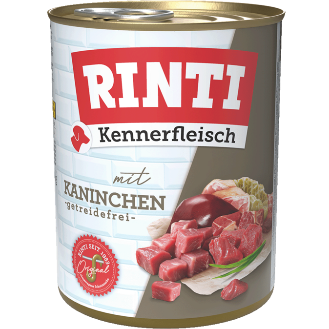RINTI Kennerfleisch Kaninchen 800 g