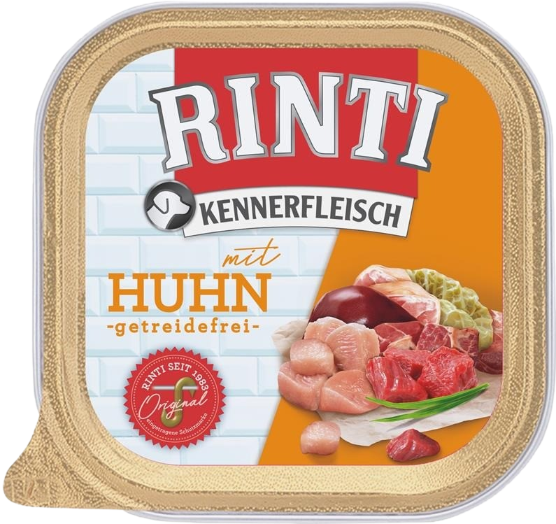 Rinti Kennerfleisch Schale Huhn 300 g