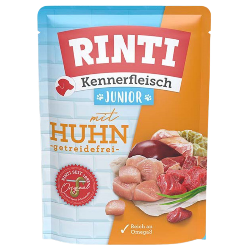 Rinti PB Kennerfleisch Junior mit Huhn 400 g