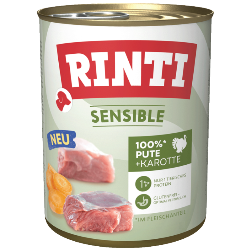 Rinti Sensible Pute & Karotte 800 g