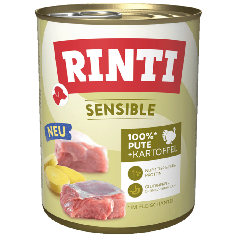 Rinti Sensible Pute & Kartoffel 800 g