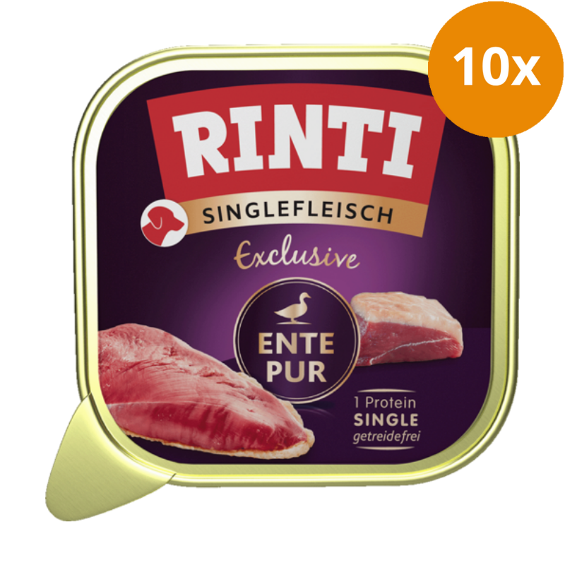 Rinti Singlefleisch Schale Exclusive Ente pur 150 g