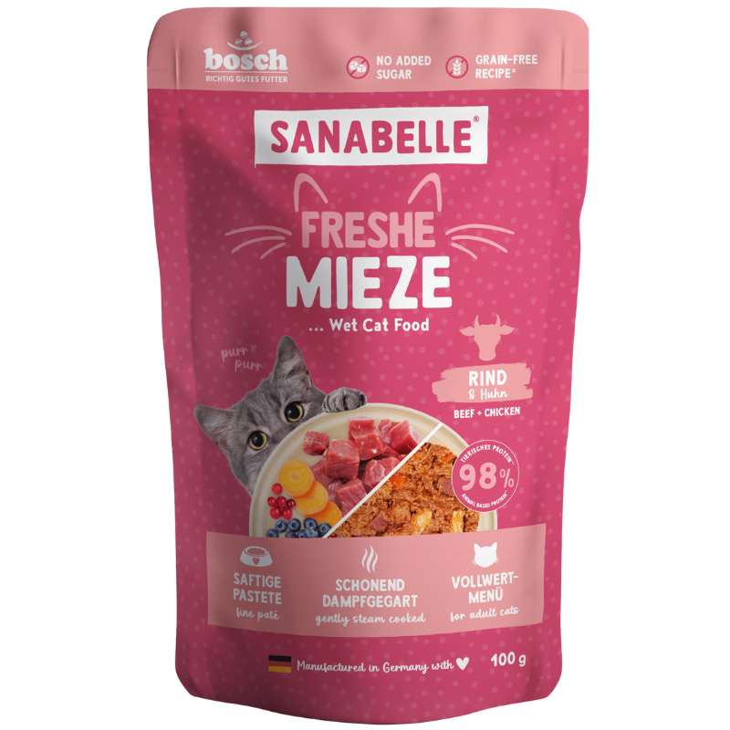 Sanabelle Freshe Mieze Probierpaket 10 x 100 g