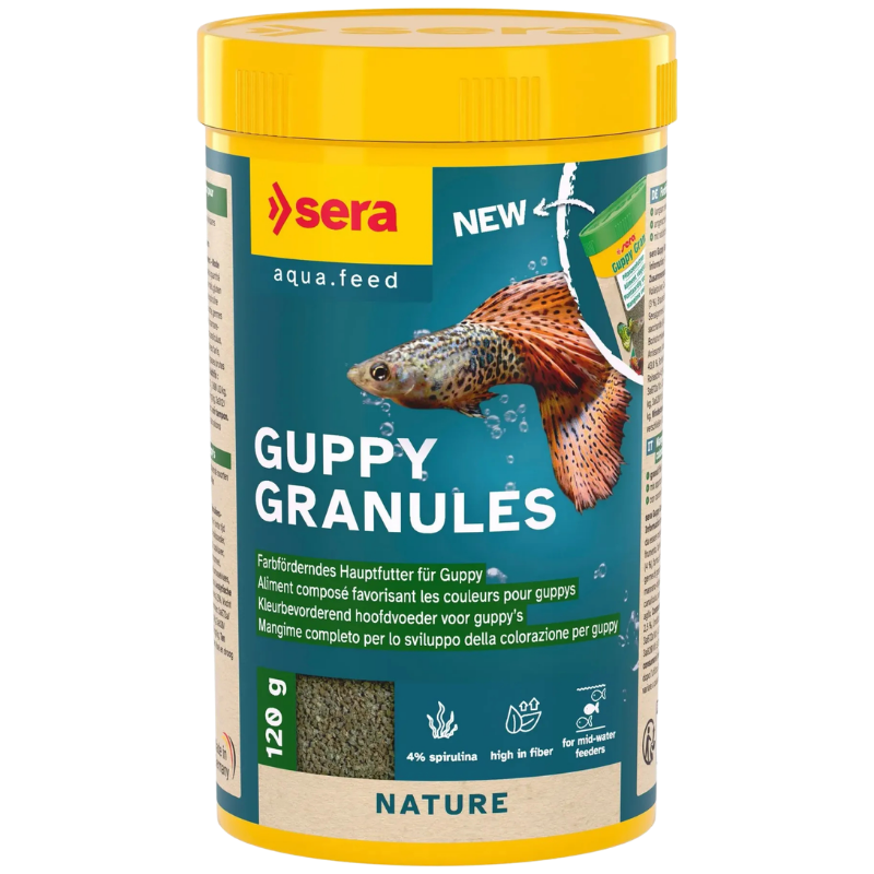 sera Guppy Gran Nature 250 ml / 120 g