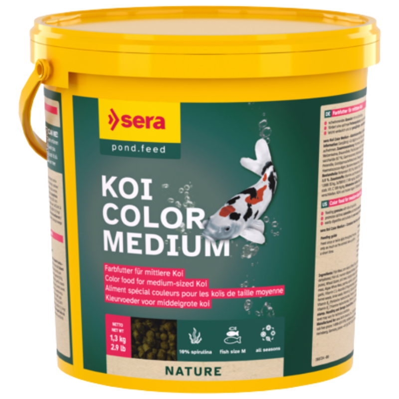 sera Koi Color Nature Medium 3800 ml / 1,3 kg
