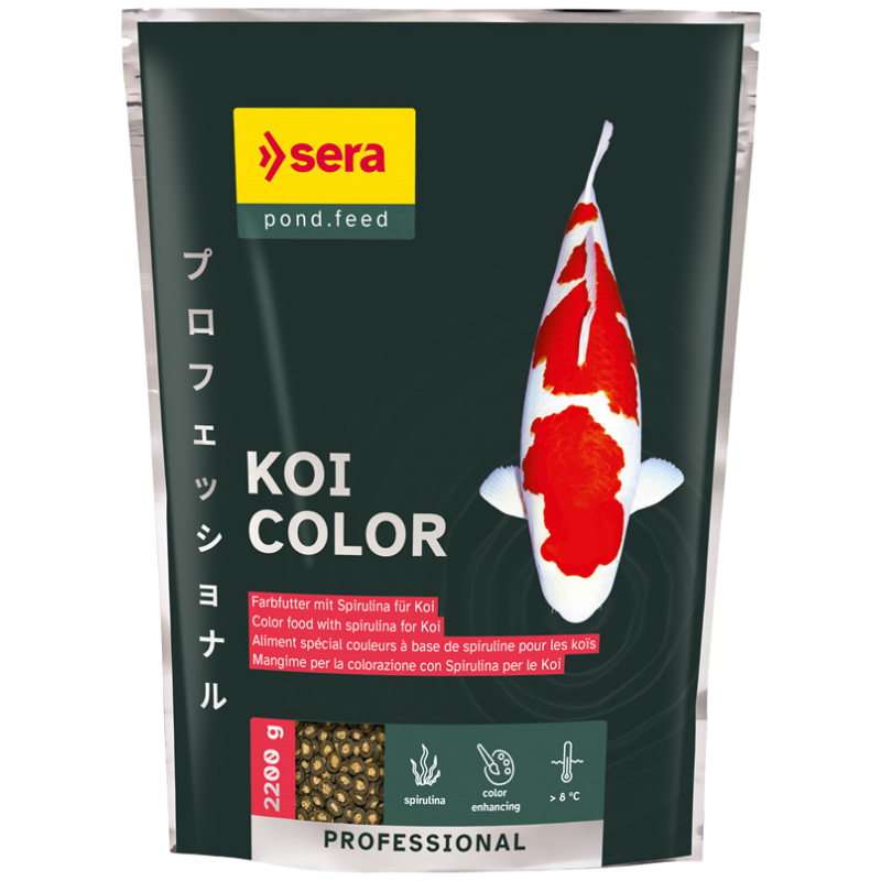 sera Koi Professional Spirulina Farbfutter 2200 g