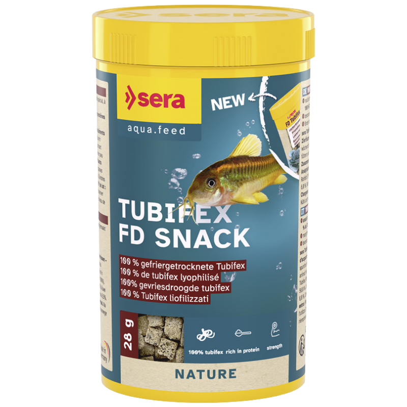 sera FD Tubifex 250 ml