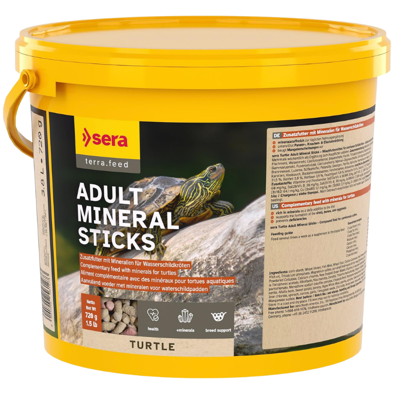 sera Turtle Adult Minerals Sticks