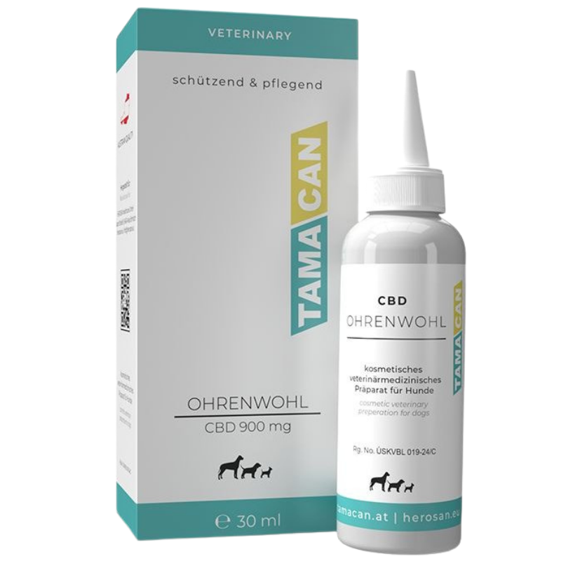 TAMACAN Ohrenwohl CBD Ohrenpflege