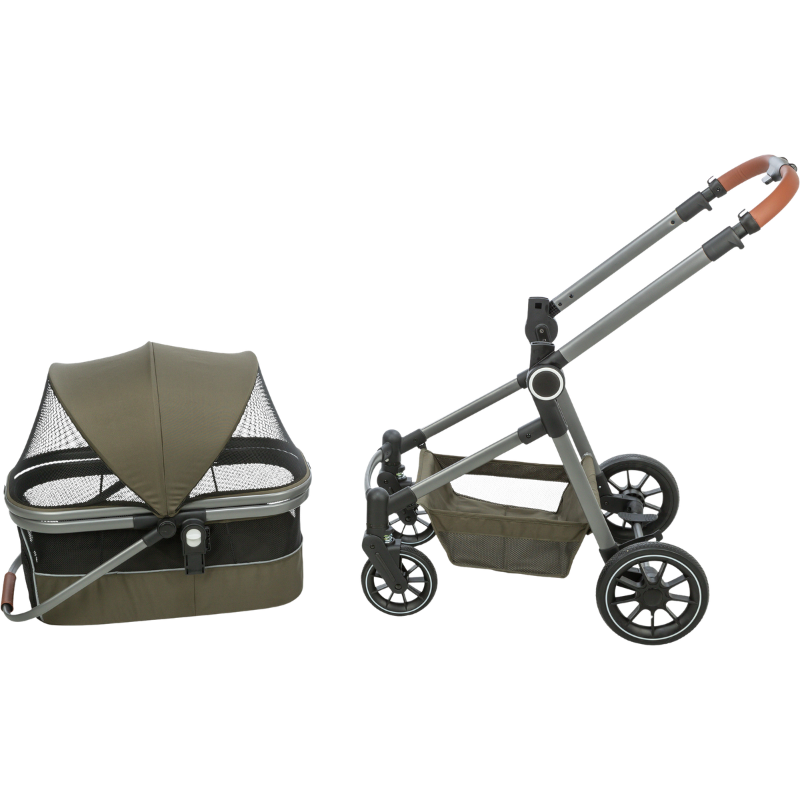 TRIXIE Buggy mit abnehmbarem Korb