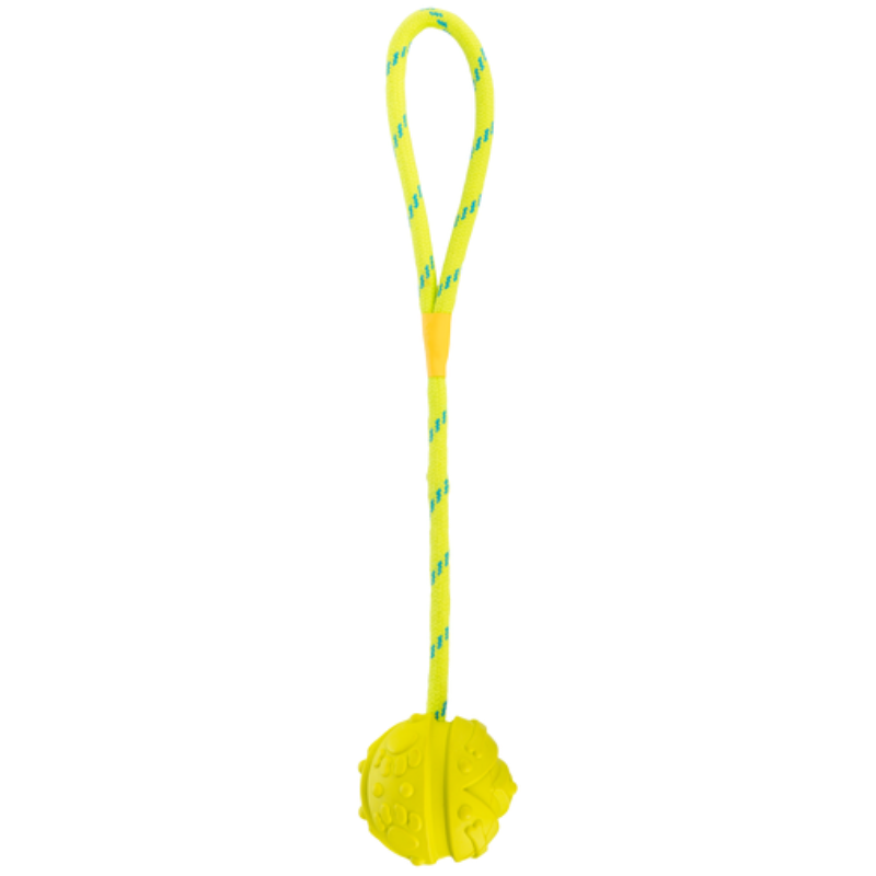 TRIXIE Ball am Seil, Naturgummi