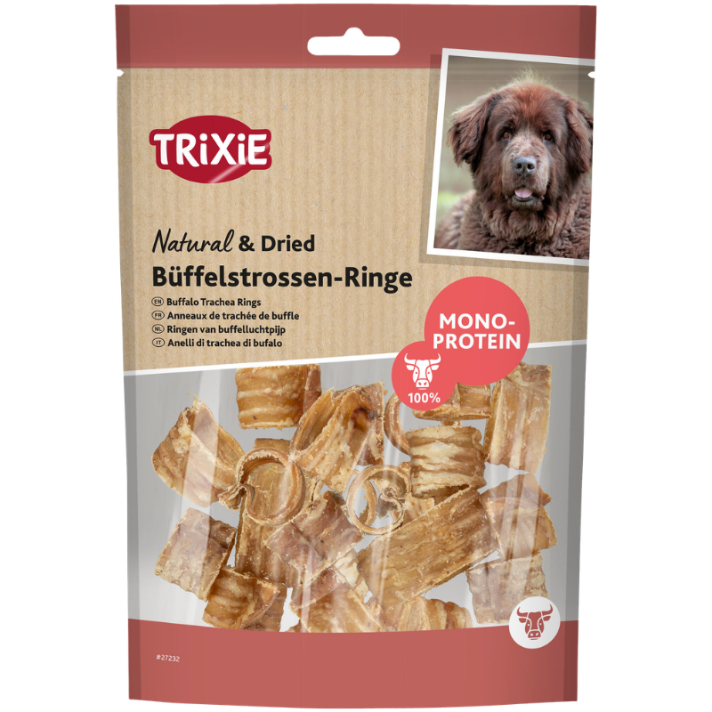 TRIXIE Büffelstrossen-Ringe 100 g