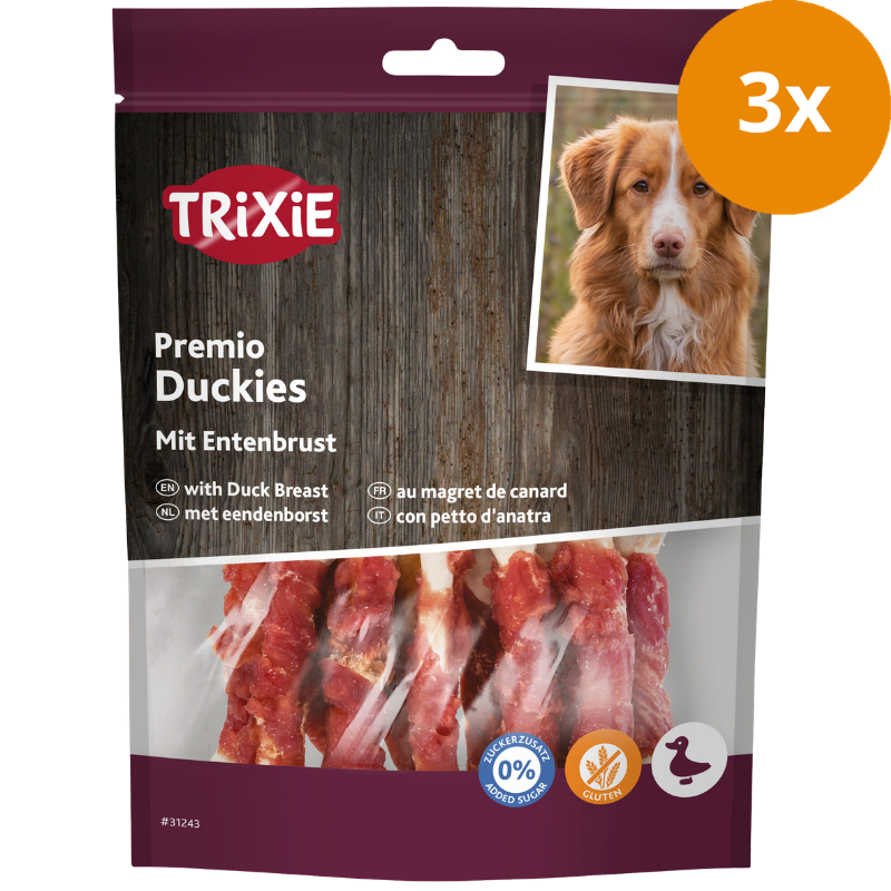TRIXIE Duckies mit Entenbrust 250 g