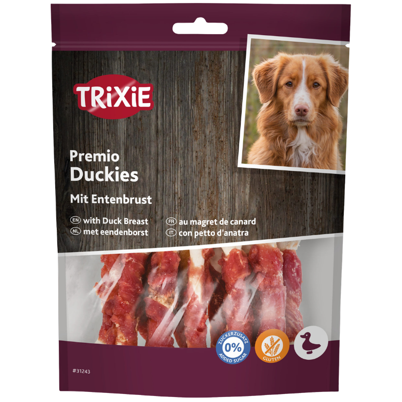 TRIXIE Duckies mit Entenbrust 250 g