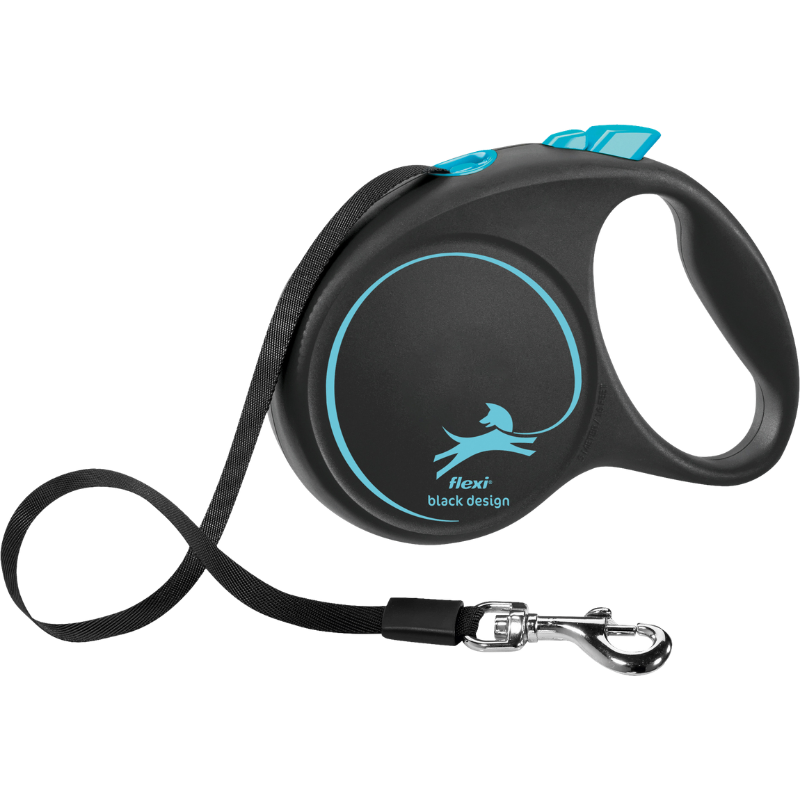 TRIXIE flexi BLACK DESIGN Gurt