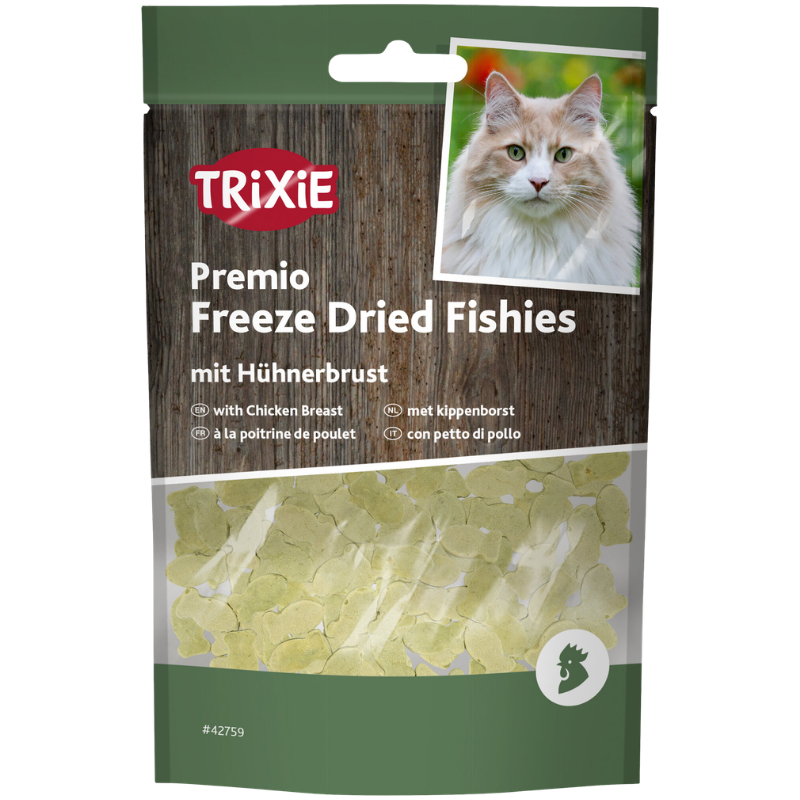 TRIXIE Freeze Dried Fishies mit Hühnerbrust