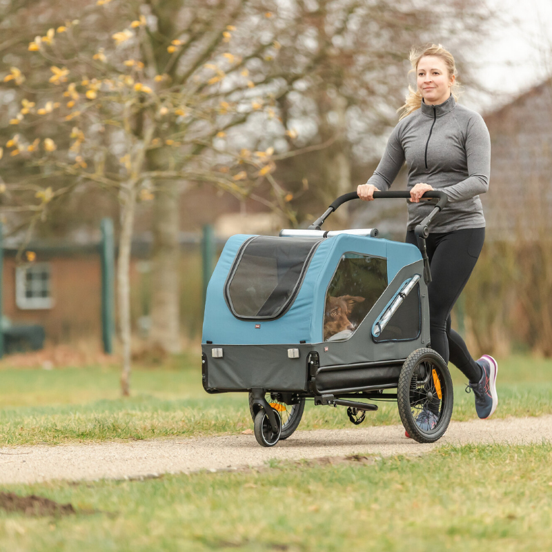 TRIXIE Jogger-Umbausatz für Fahrradanhänger Größe M