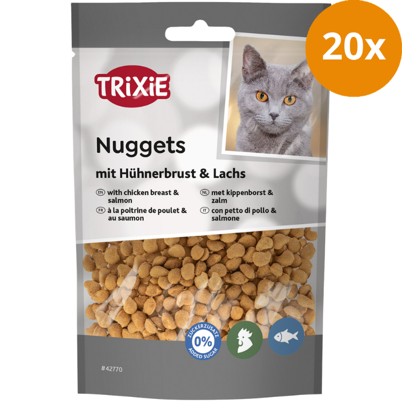Trixie Nuggets mit Hühnerbrust & Lachs 50 g