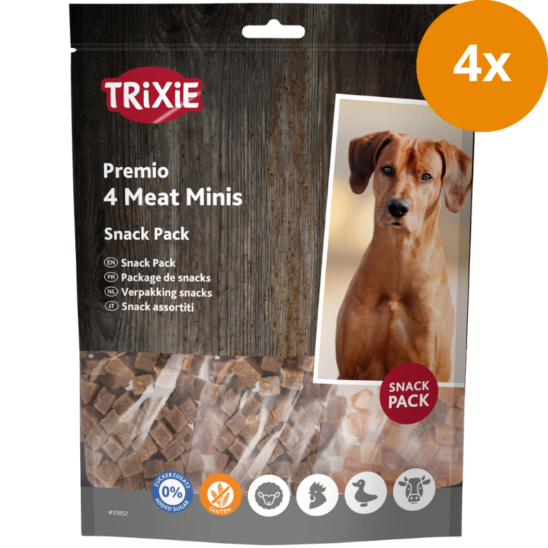 TRIXIE PREMIO 4 Meat Minis 400 g