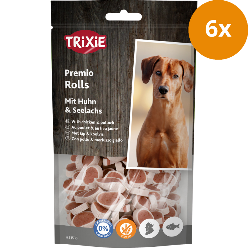 TRIXIE PREMIO Fish Chicken Rolls 75 g