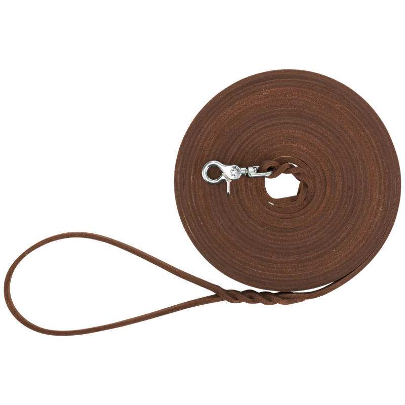 TRIXIE Rustic Fettleder Schleppleine
