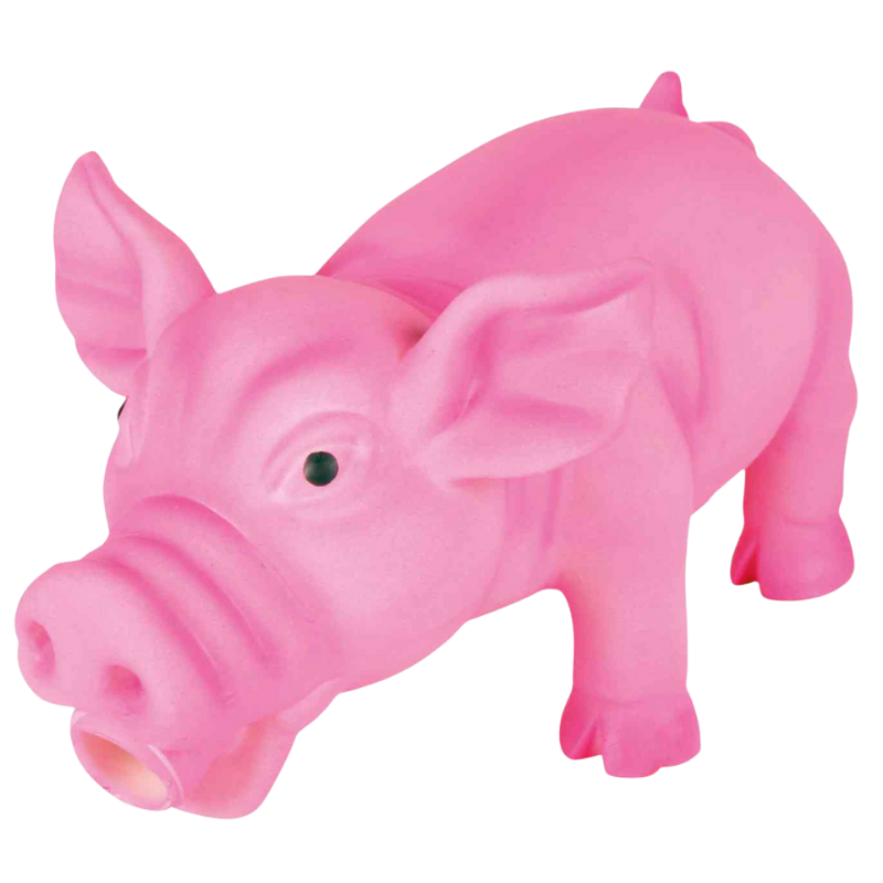 Trixie Schwein, Original Tierstimme, Latex
