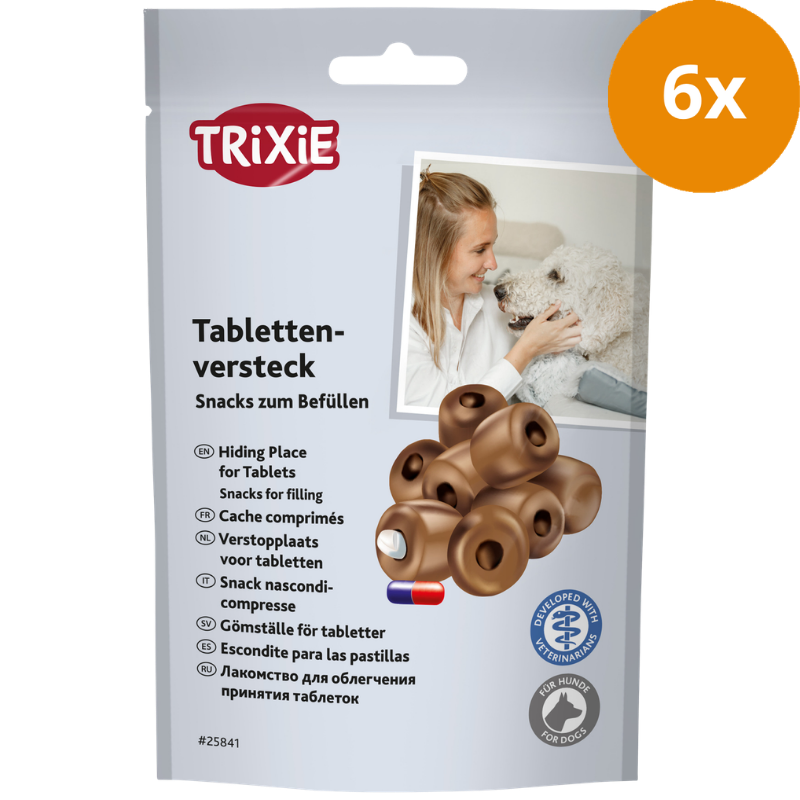 TRIXIE Tabletten-Versteck, Snacks zum Befüllen 100 g