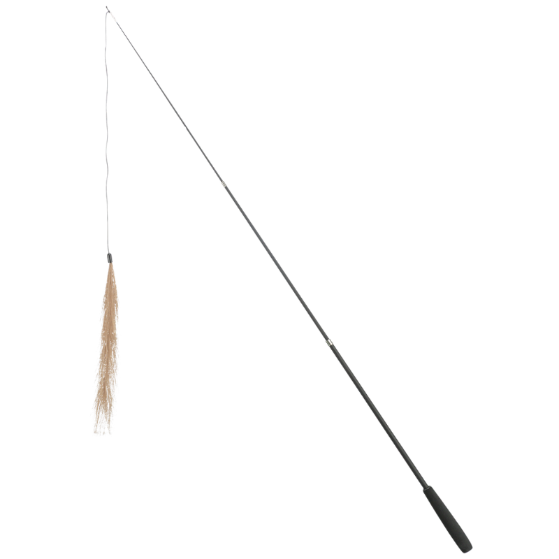TRIXIE Teleskop-Spielangel Feder, Fiberglas