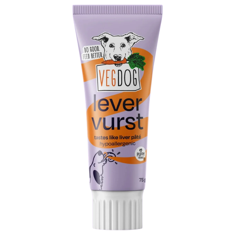 VEGDOG Levervurst 75 g