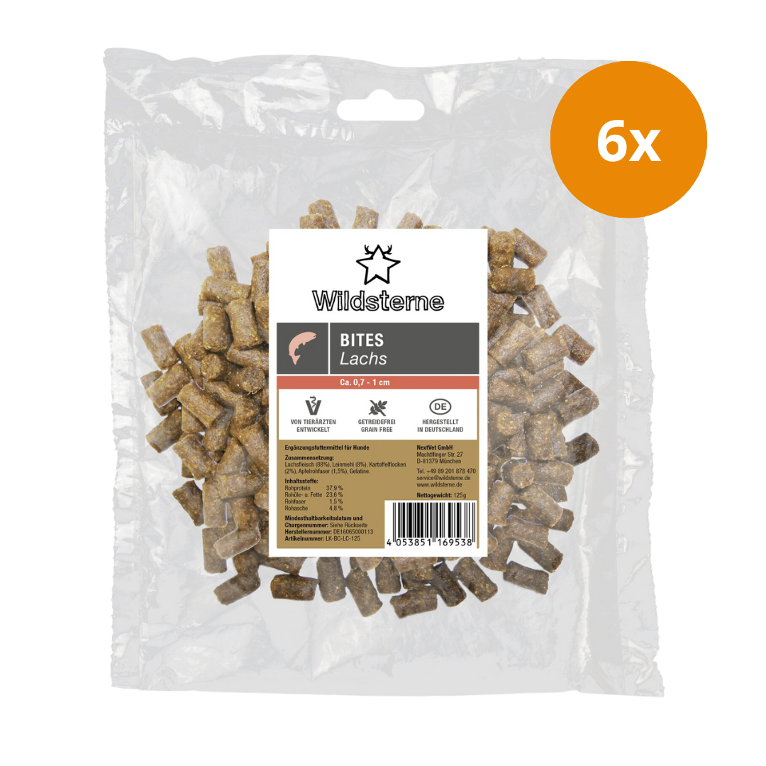 Wildsterne Bites Lachs 125 g