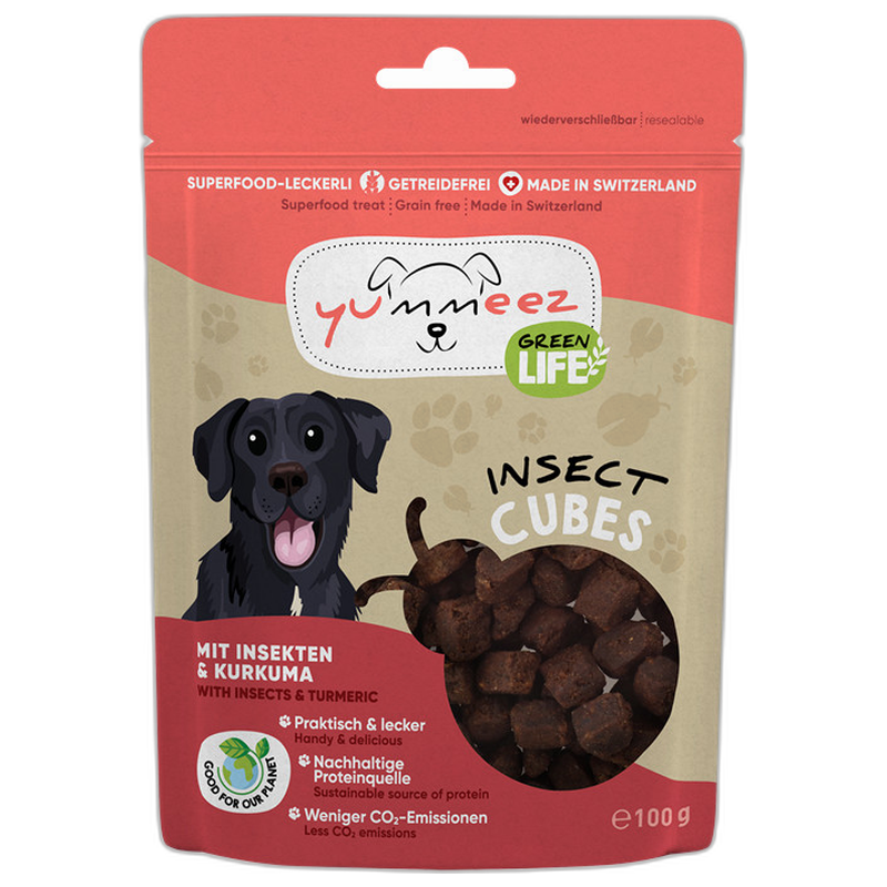 yummeez Green Life Insect Cubes 100 g