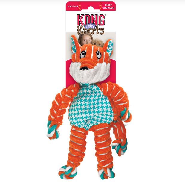 KONG Floppy Knots Fox