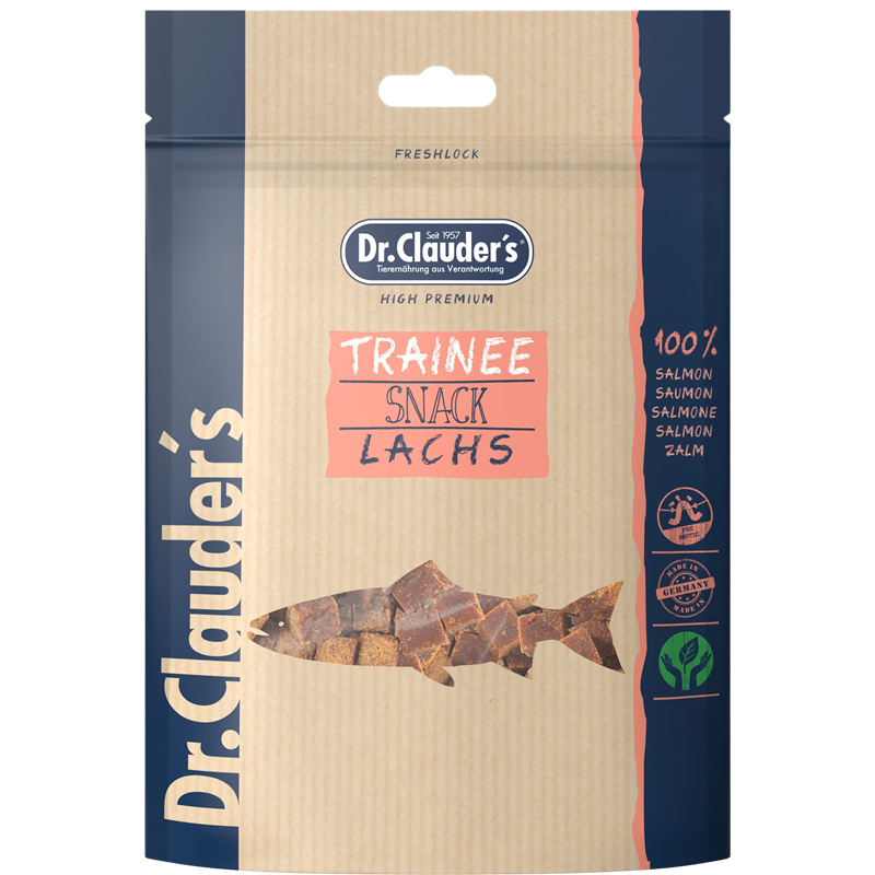 Dr.Clauder's Dog Snack Trainee Lachs 80 g