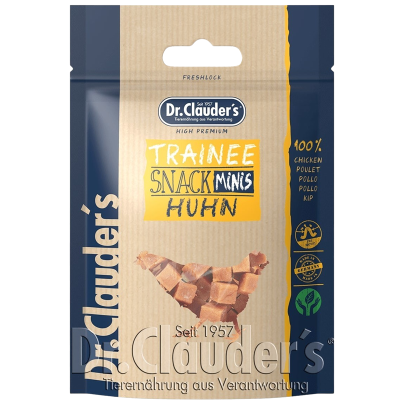 Dr.Clauder's Dog Trainee Snack Minis Huhn 50 g