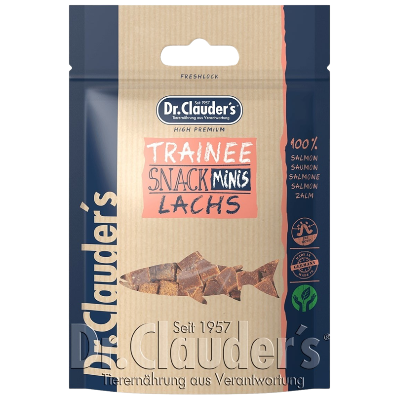 Dr.Clauder's Dog Trainee Snack Minis Lachs 50 g