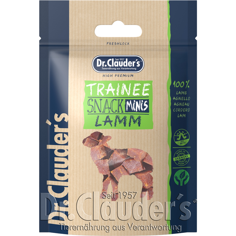 Dr.Clauder's Dog Trainee Snack Minis Lamm 50 g
