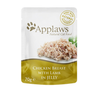 Applaws Cat Frischebeutel in Gelee Huhn & Lamm 70 g
