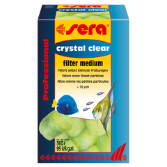 crystal clear Professional filter medium - 12 Stck.