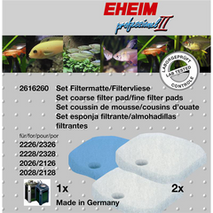 Set Filtermatte & Filtervlies für Experience/Professionel 350 - 1 x Matte, 2 x Vlies