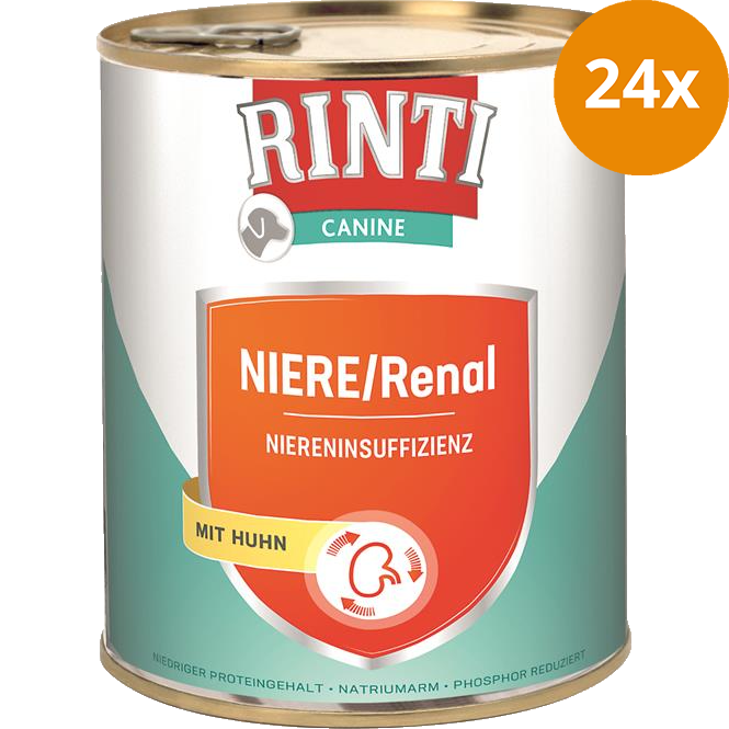 Rinti Canine Niere / Renal Huhn 800 g