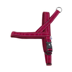 [Räumungsverkauf] Hurtta Casual Hundegeschirr weinrot - 2XL (88 – 100 cm)