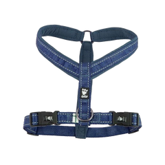 Hurtta Casual Y-Hundegeschirr - blau - XL (78 – 90 cm)