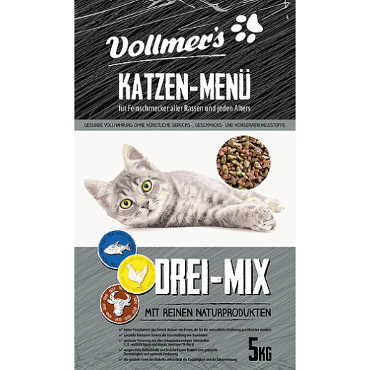 Katzen-Menü - 3-Mix - 10 kg