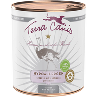 Terra Canis Hypoallergen Strauß mit Pastinake 800 g