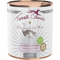 Terra Canis Hypoallergen Strauß mit Pastinake 800 g